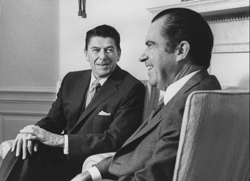 4.3 Встреча губернатора Рейгана с президентом Никсоном