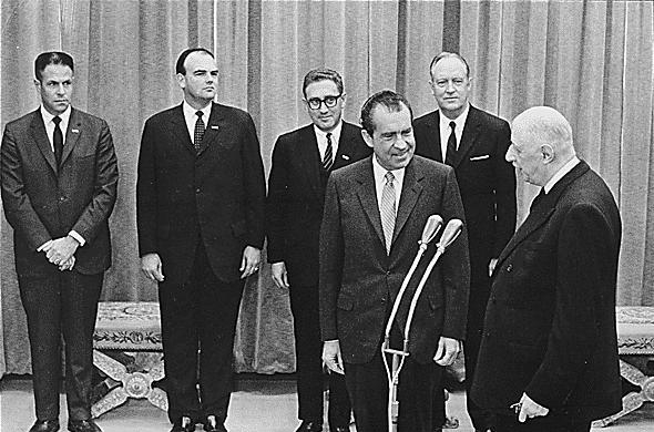 3.5. Ричард Никсон и Шарль де Голль, февраль 1969 г.