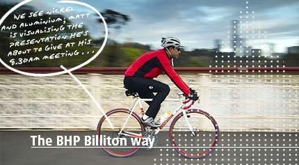 3.4 Реклама BHP Billiton