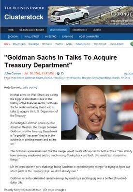 1.13 Goldman Sachs - интернет страничка