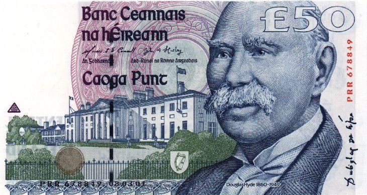 2. Ирландский фунт (евро)
