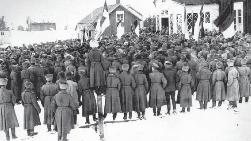 2. Собрание революционных солдат на Аландских островах, март 1917