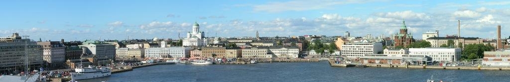 80. Вид на бухту перед Хельсинки, Кафедральный собор и Успенский собор