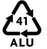 2. Кодовый символ указывающий что алюминий может быть вторично переработан