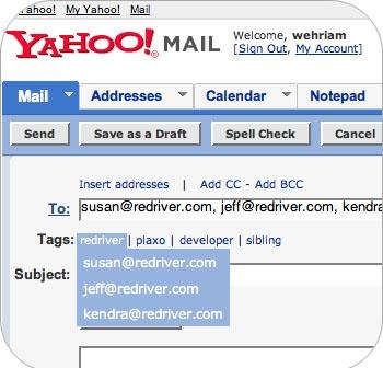 9. Пример Yahoo-Mail