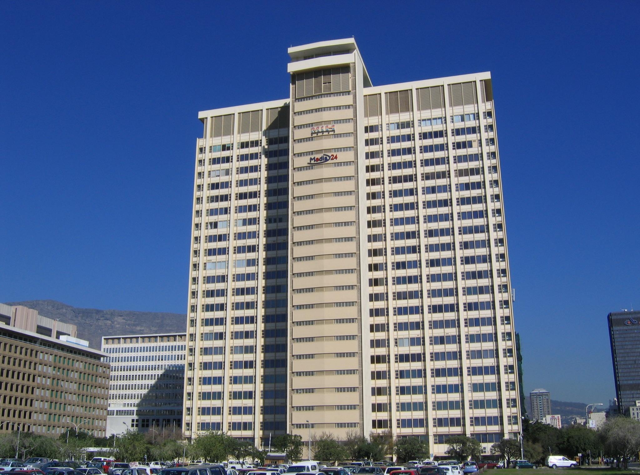 4. Здание Naspers в Кейптауне