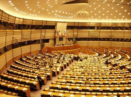5. Зал пленарных заседаний Брюссельской резиденции Европейского парламента