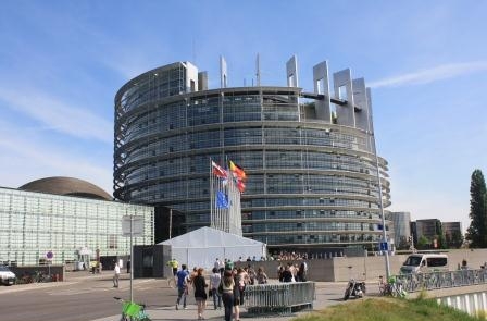10. Европейский парламент в Страсбурге