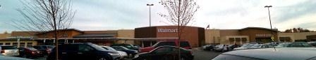 12. Панорамная фотография Суперцентра Walmart в Лорел, штат Мэриленд